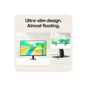 LG 32-inch LG Monitor U4, Full HD 120Hz Monitor, LG monitor with ultra-slim, virtually borderless design and minimal stand, appearing to float on the desk., 32U401B-B, thumbnail 9