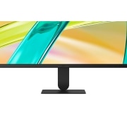LG 32-inch LG Monitor U4, Full HD 120Hz Monitor, Close-up of LG monitor front showing ultra-slim bezel and minimal stand design., 32U401B-B, thumbnail 12