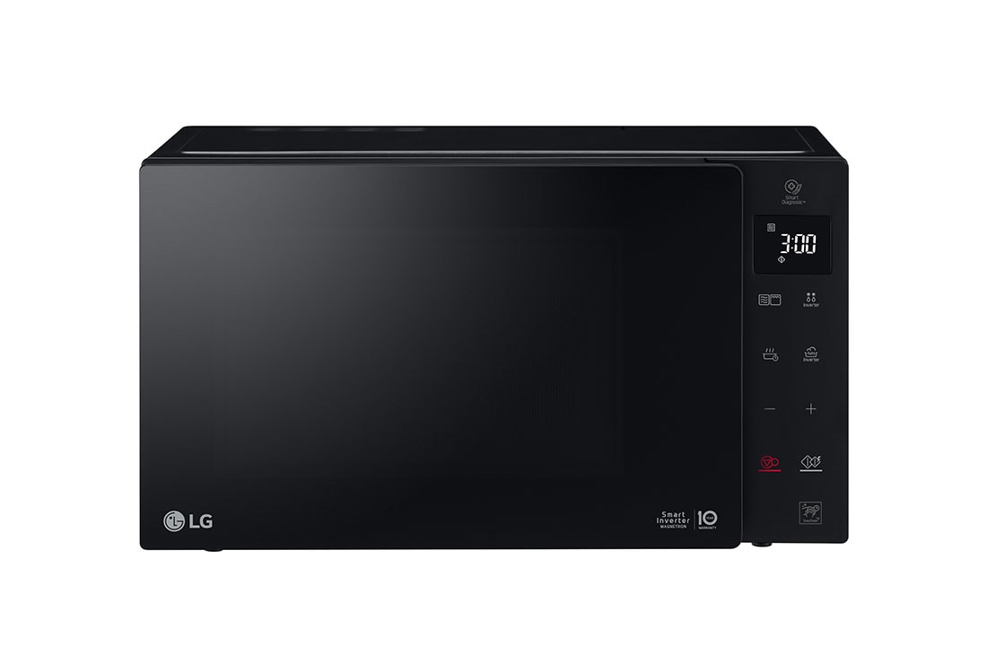 LG Black Microwave with Oven & Grill, 25L