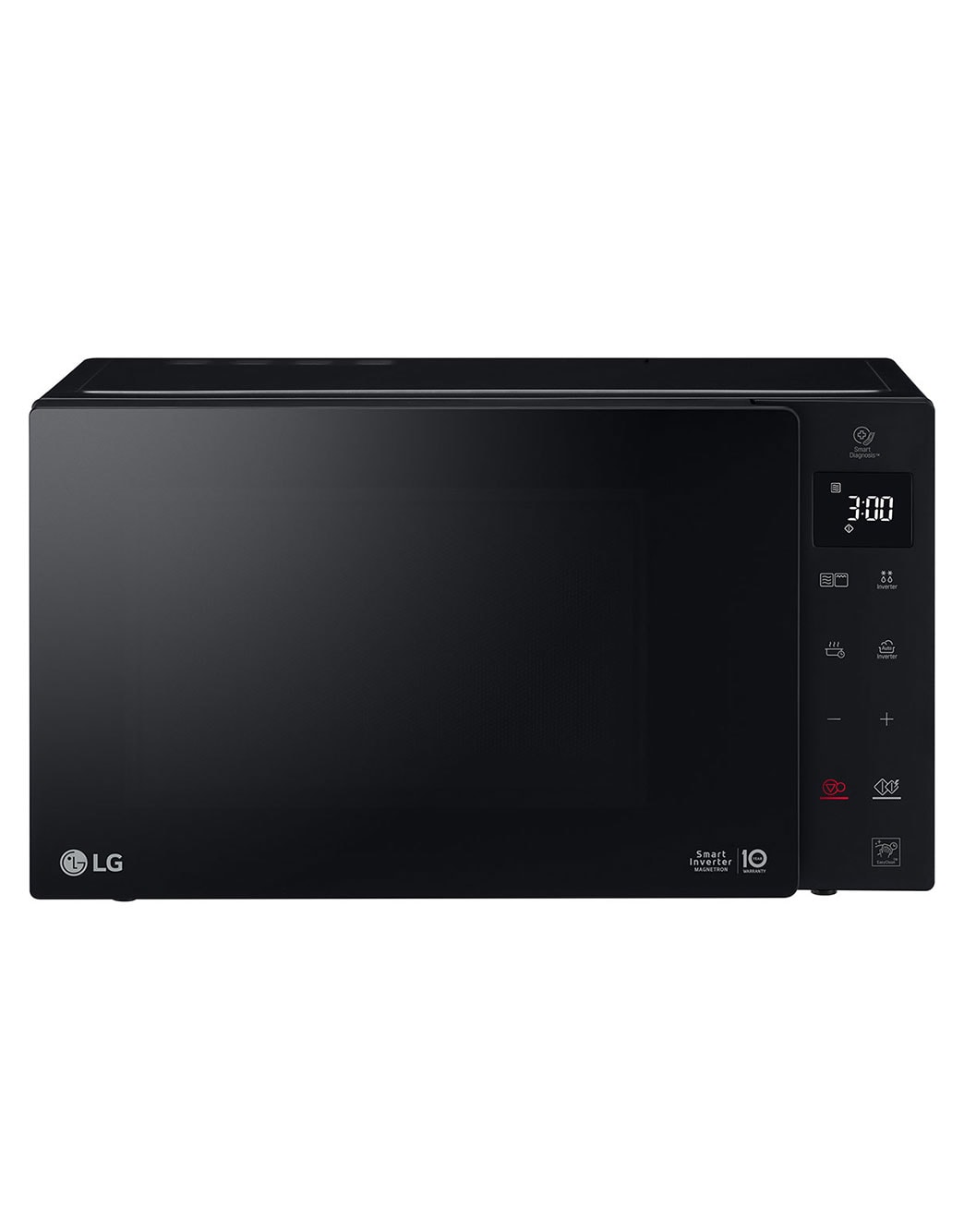 LG Black Microwave with Oven & Grill, 25L LG UAE
