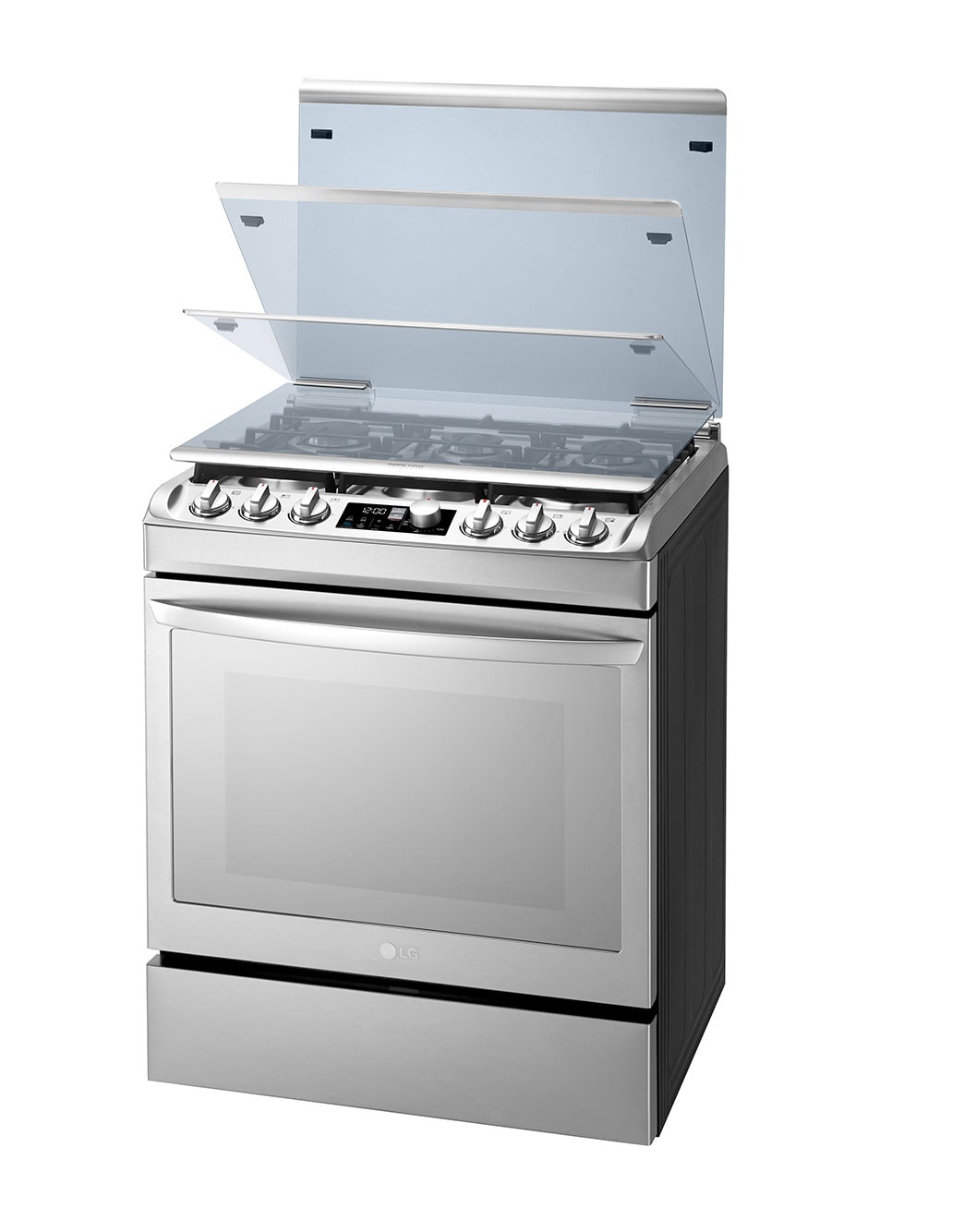 LG Gas Cooker with Glass Lid and Large Oven(153L) LG UAE
