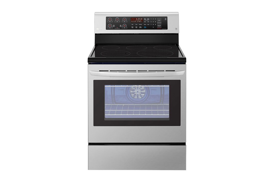 LG Gas Cooker, 178 Litre Capacity, True Convection, Powerful Burner, EasyClean™, LRE3193ST