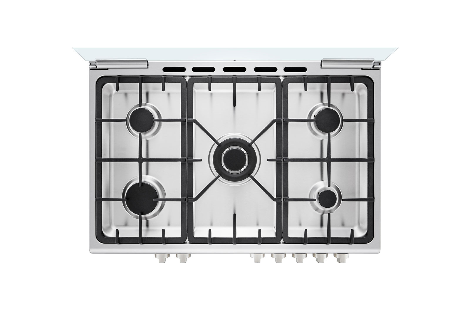 Gas Cooker, 5 Cook Zones, Removable Door Glass LG UAE
