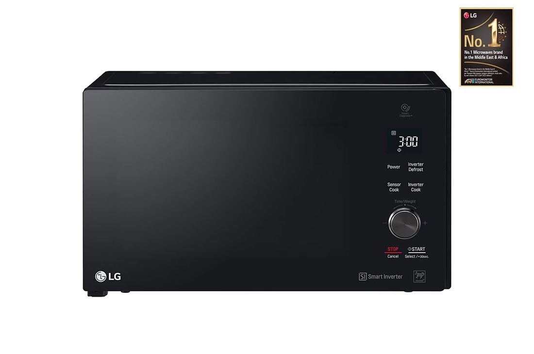 LG Black Microwave Oven with Grill, 42L

