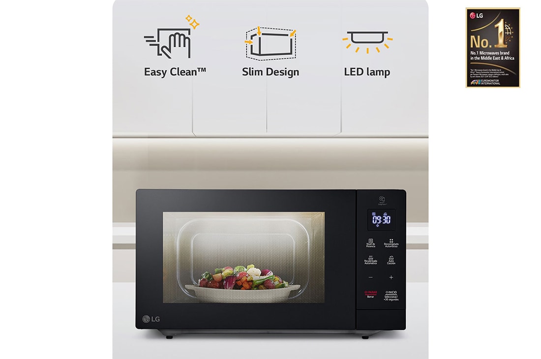 LG  LG NeoChef™ Black Microwave, 30L, Key Benefit Summary, MS3032JAS, thumbnail 12