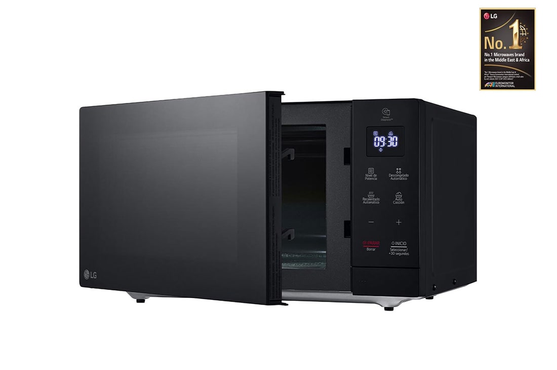 LG  LG NeoChef™ Black Microwave, 30L, Right side open, MS3032JAS, thumbnail 8