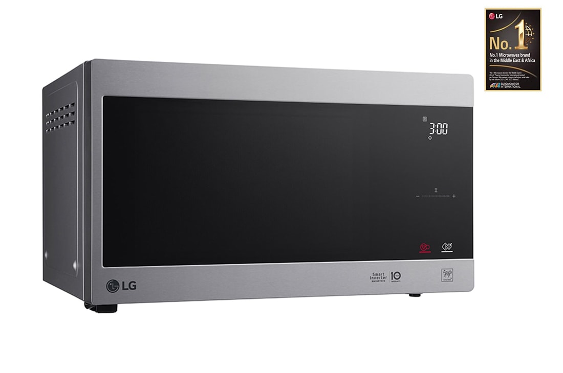 LG Microwave oven Solo LG-MS2595CIS with Smart Inverter technology, 25 liters, left side view, MS2595CIS, thumbnail 2