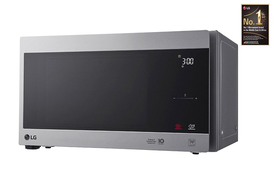 LG Microwave oven Solo LG-MS2595CIS with Smart Inverter technology, 25 liters, right side view, MS2595CIS, thumbnail 3