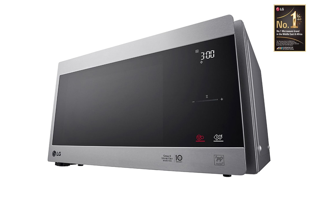 LG Microwave oven Solo LG-MS2595CIS with Smart Inverter technology, 25 liters, perspective view, MS2595CIS, thumbnail 6