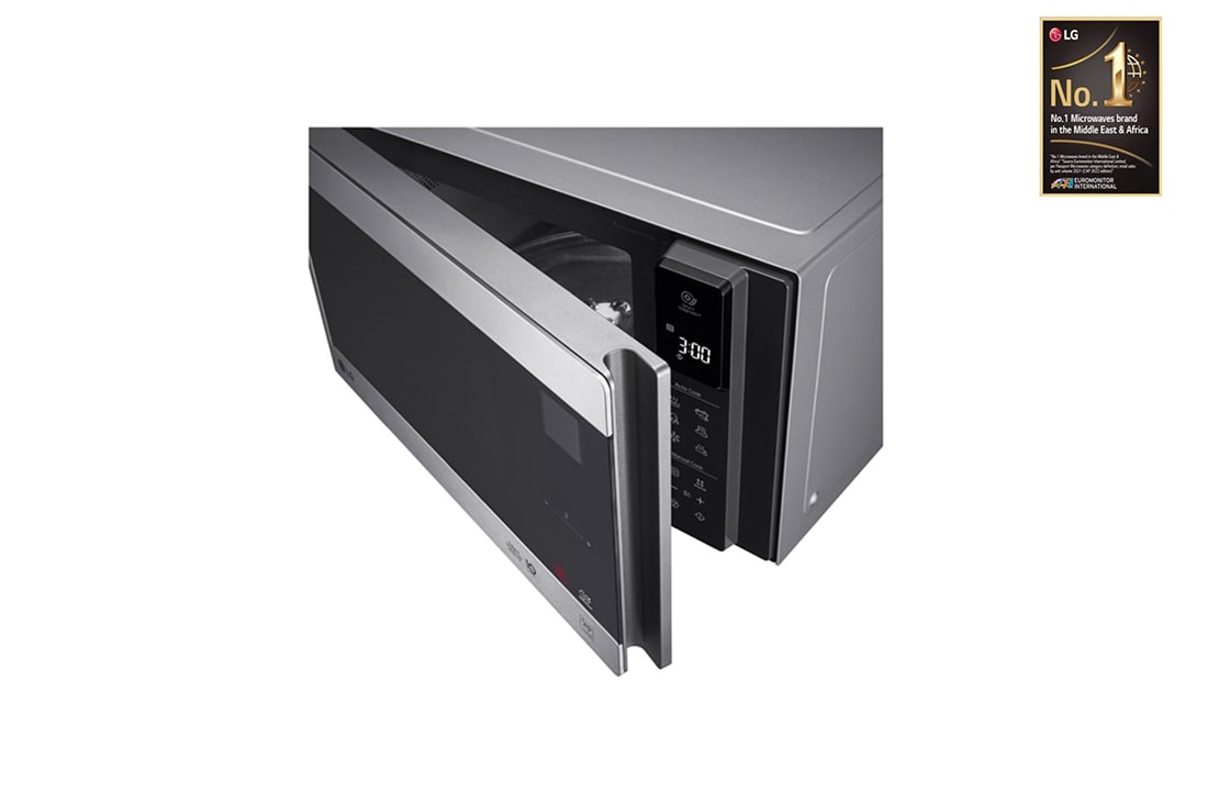 LG Microwave oven Solo LG-MS2595CIS with Smart Inverter technology, 25 liters, door open top view, MS2595CIS, thumbnail 7