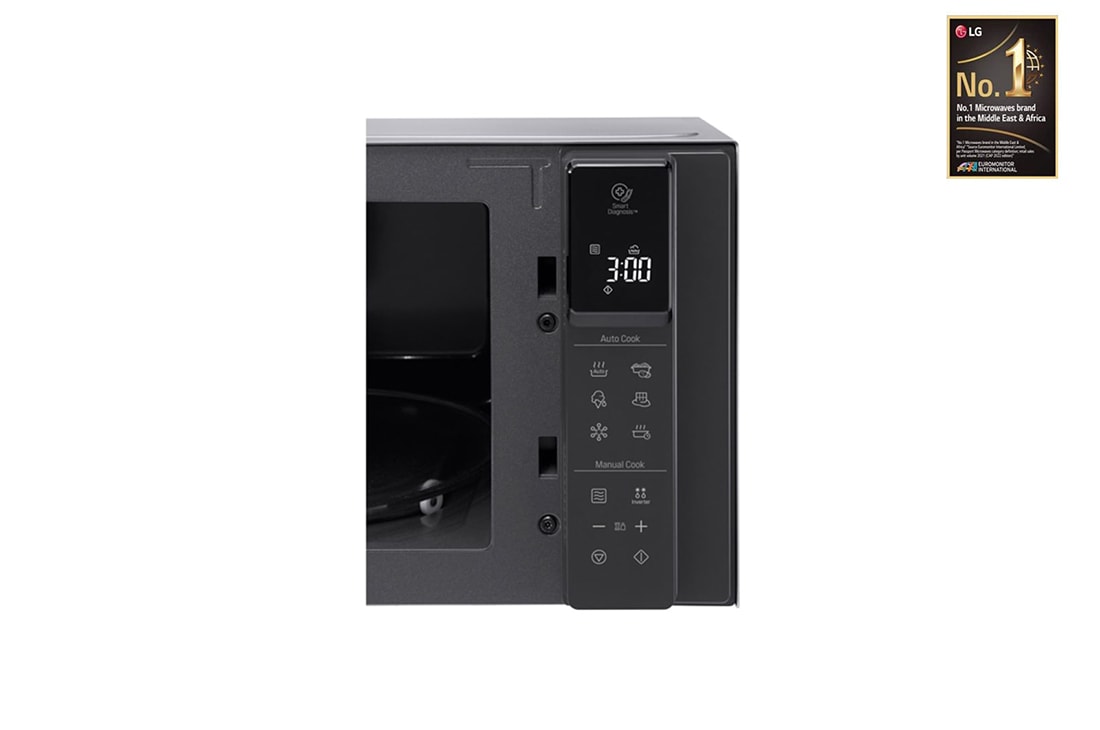 LG Microwave oven Solo LG-MS2595CIS with Smart Inverter technology, 25 liters, controler detailed view, MS2595CIS, thumbnail 9