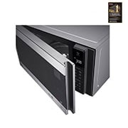 LG Microwave oven Solo LG-MS2595CIS with Smart Inverter technology, 25 liters, door open top view, MS2595CIS, thumbnail 7