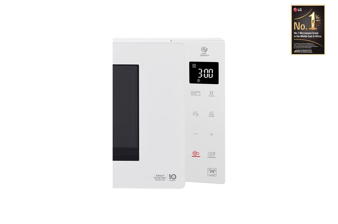 LG 1000W Smart Inverter Microwave Oven with EasyClean, display controller view, MS2336GIH, thumbnail 5