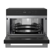 LG 38L SolarDOM™ Microwave Oven, featuring Air Fry Mode and Dual Heating, Open door front view of SolarDOM™​​, MA3885SPS, thumbnail 2