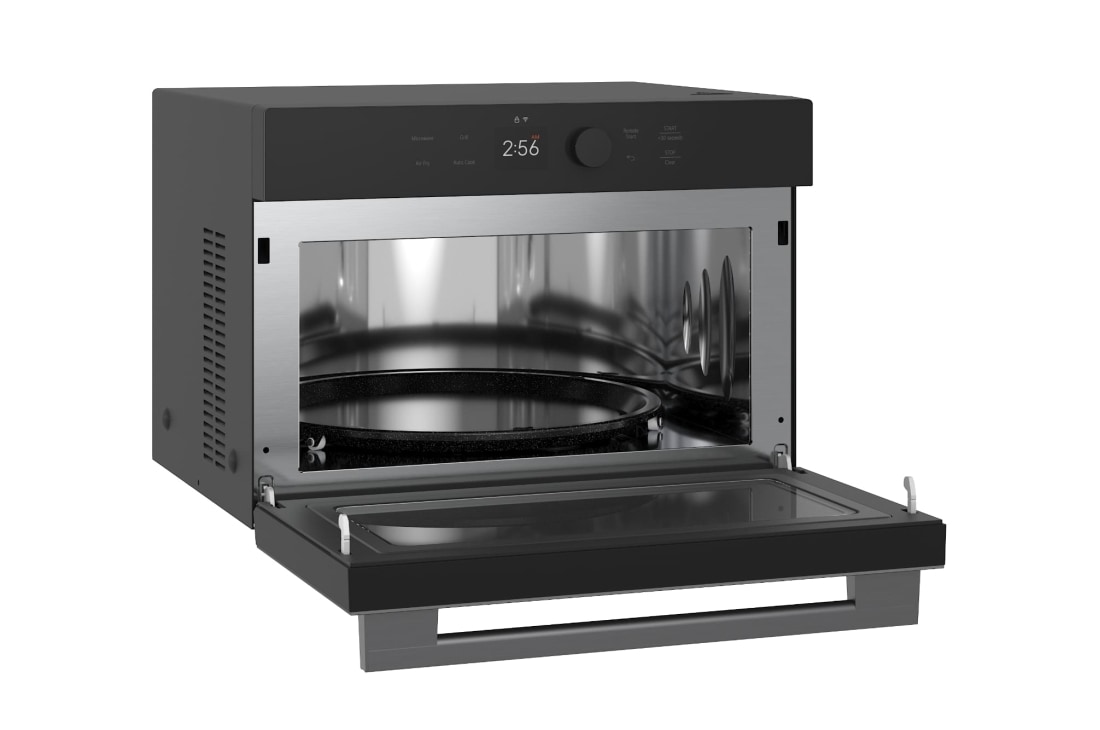 LG 38L SolarDOM™ Microwave Oven, featuring Air Fry Mode and Dual Heating, top load open, MA3885SPB, thumbnail 5