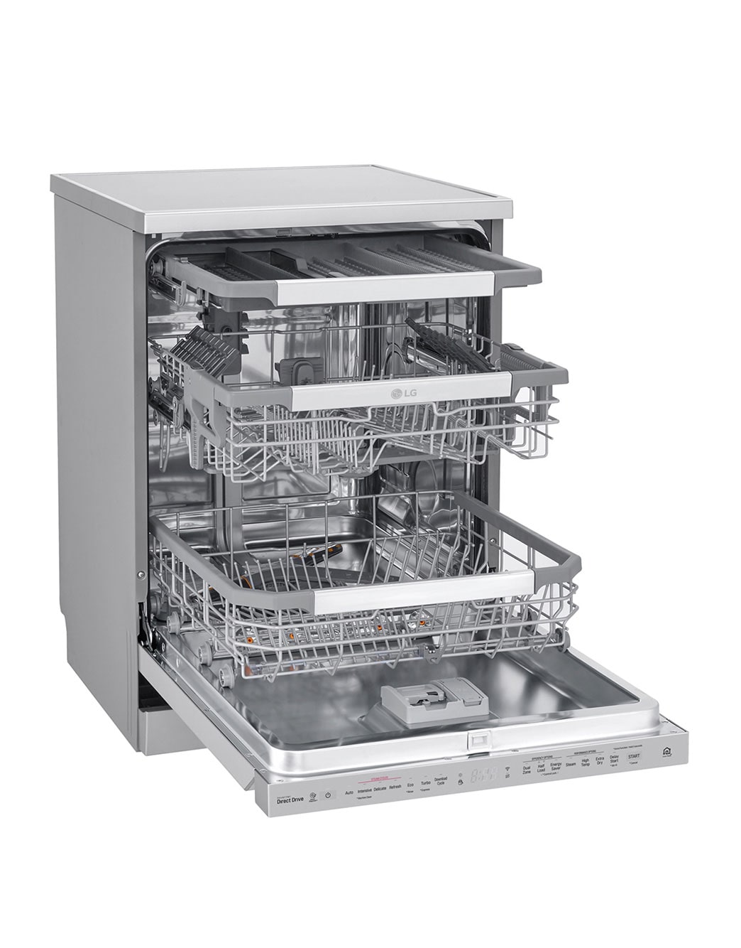 LG QuadWash™ Steam Dishwasher, 14 Place Settings LG UAE