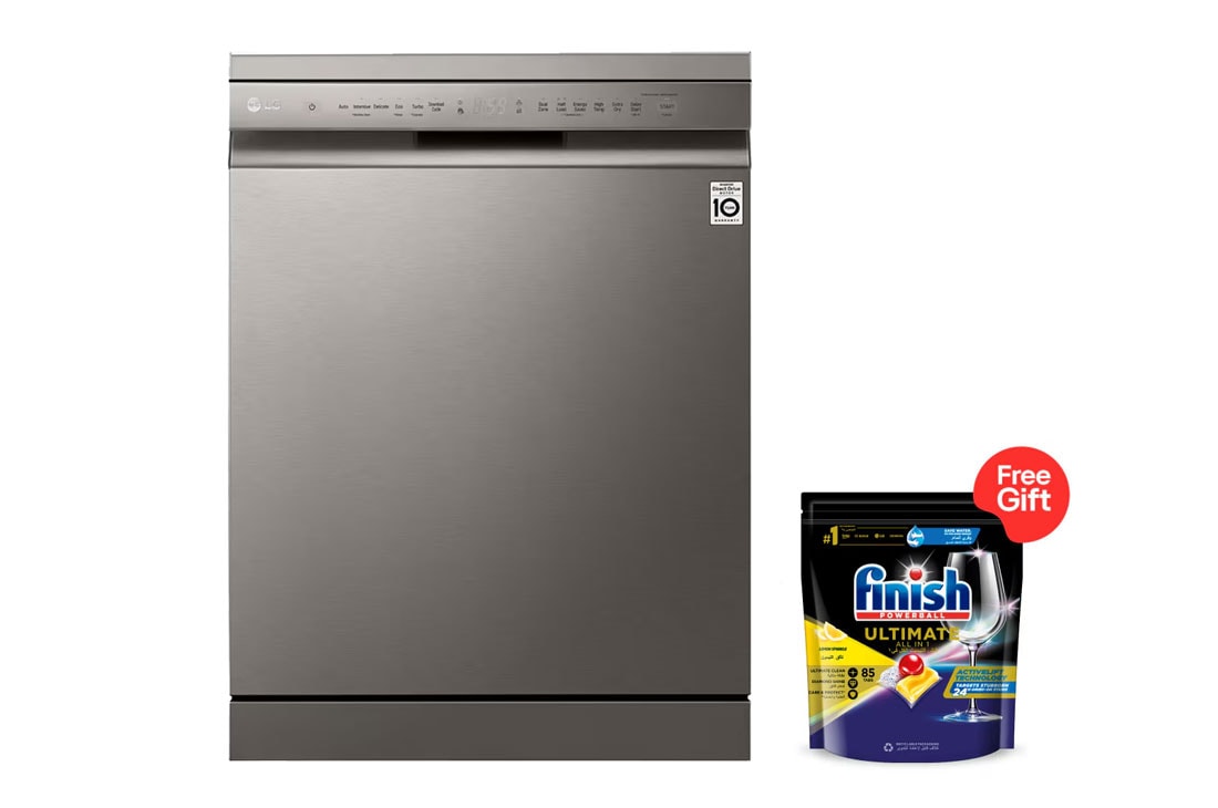 LG QuadWash™ Dishwasher with Inverter Direct Drive, DFB512FP