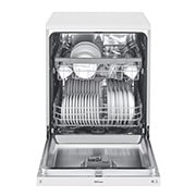 LG QuadWash™ White Dishwasher with ThinQ™, DFB512FW, thumbnail 3