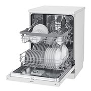 LG QuadWash™ White Dishwasher with ThinQ™, DFB512FW, thumbnail 8