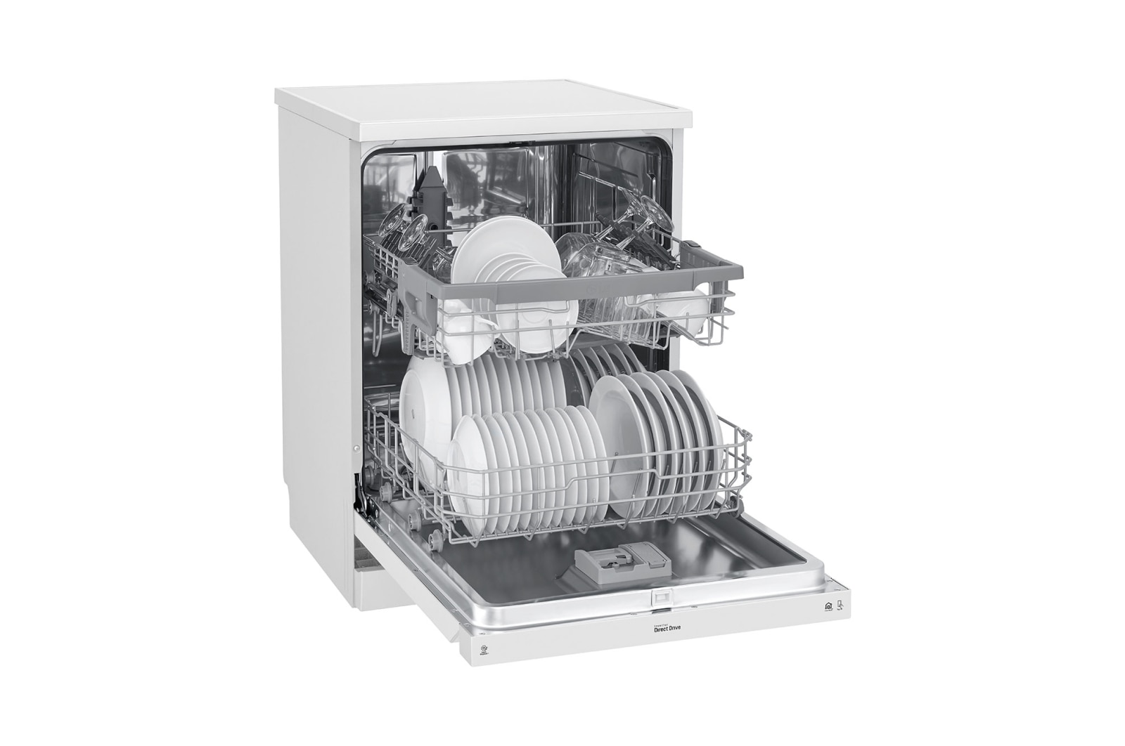 Lg sales dishwasher white