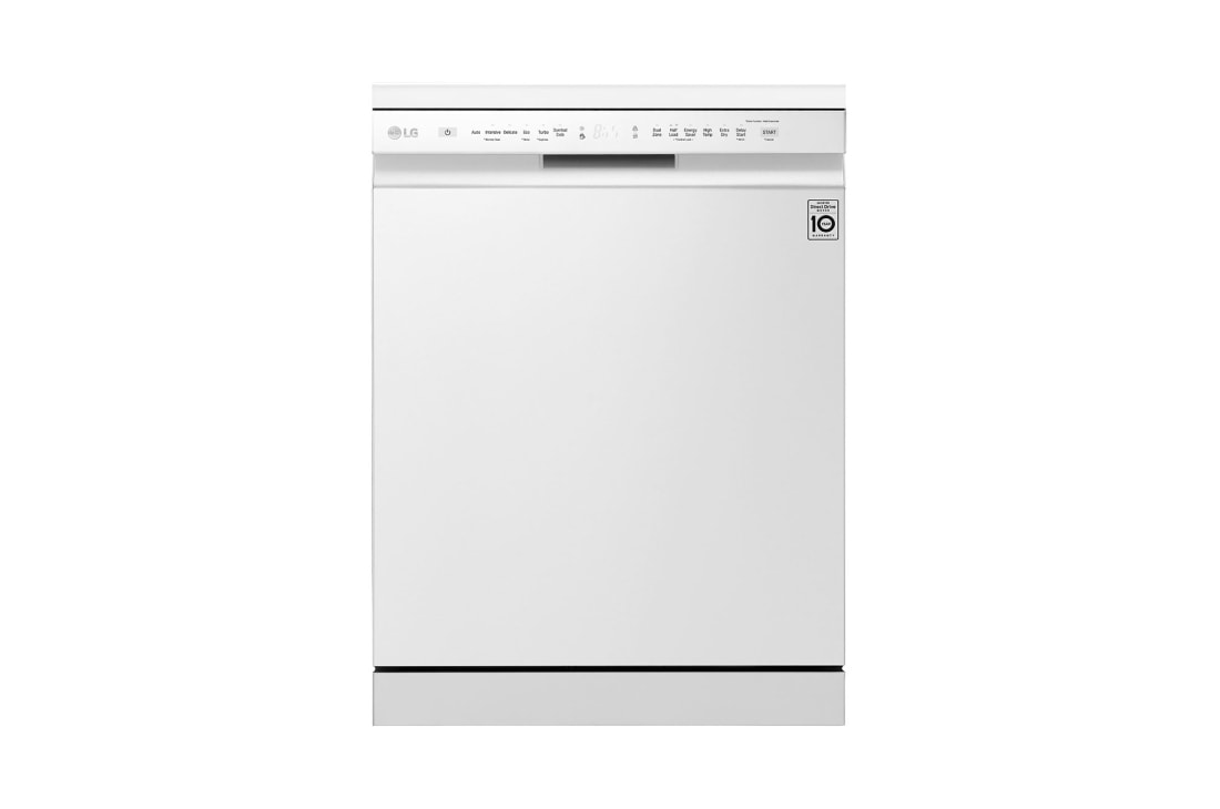 LG QuadWash™ White Dishwasher with ThinQ™