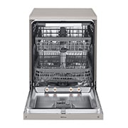 LG Platinum Silver Dishwasher, QuadWash™, DFB425FP, thumbnail 2