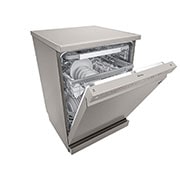 LG QuadWash™ & TrueSteam™ Dishwasher, LG QuadWash™ Steam Dishwasher, 14 Place Settings, EasyRack™ Plus, Inverter Direct Drive, ThinQ, DFB425FP, thumbnail 6