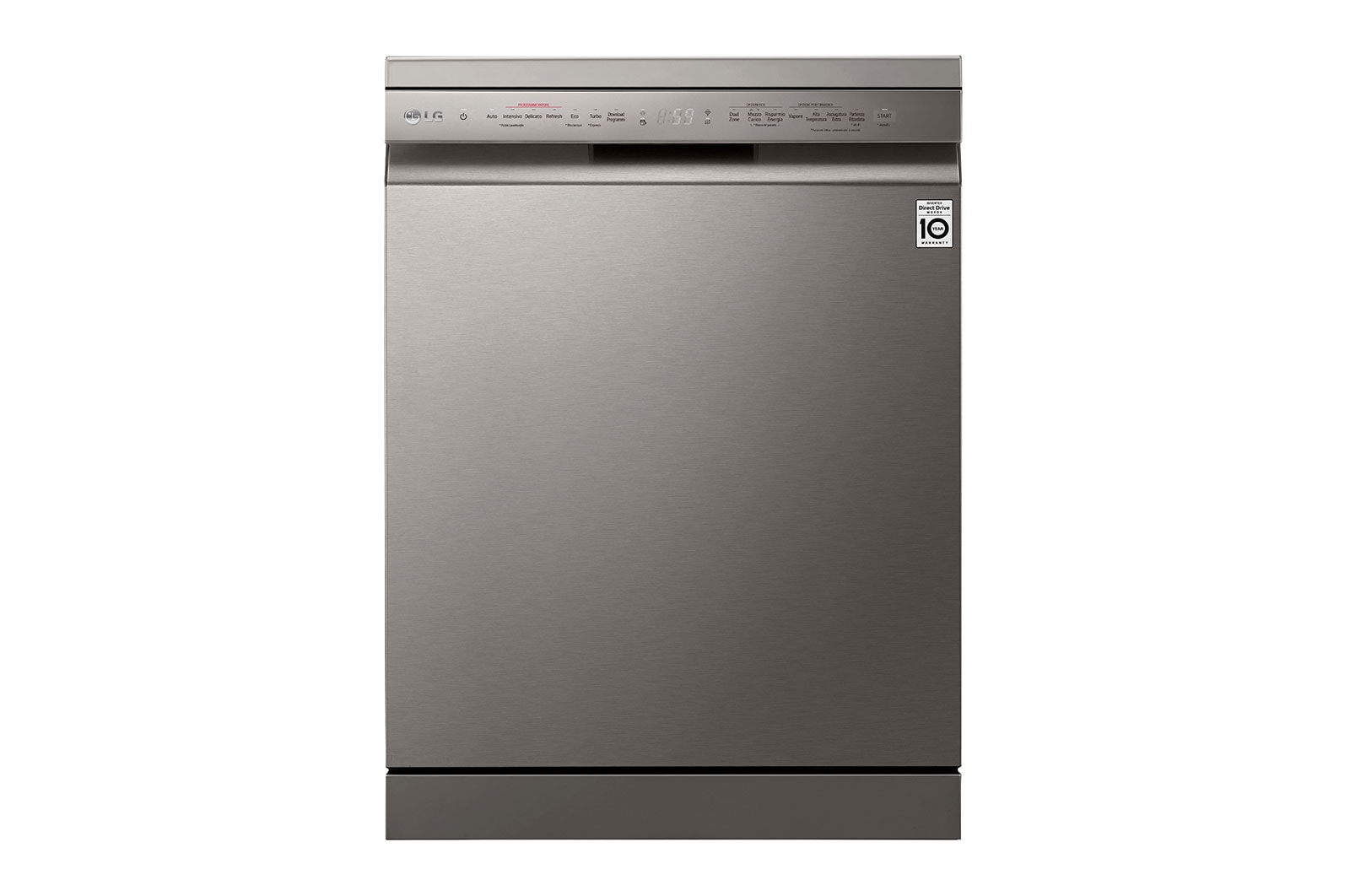 LG QuadWash™ Steam Dishwasher, 14 Place Settings, EasyRack™ Plus, Inverter Direct Drive, ThinQ