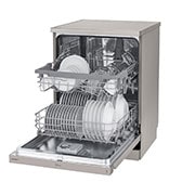 LG QuadWash™ Steam Dishwasher, Fewer Water Spots, right open 1, DFC532FP, thumbnail 8