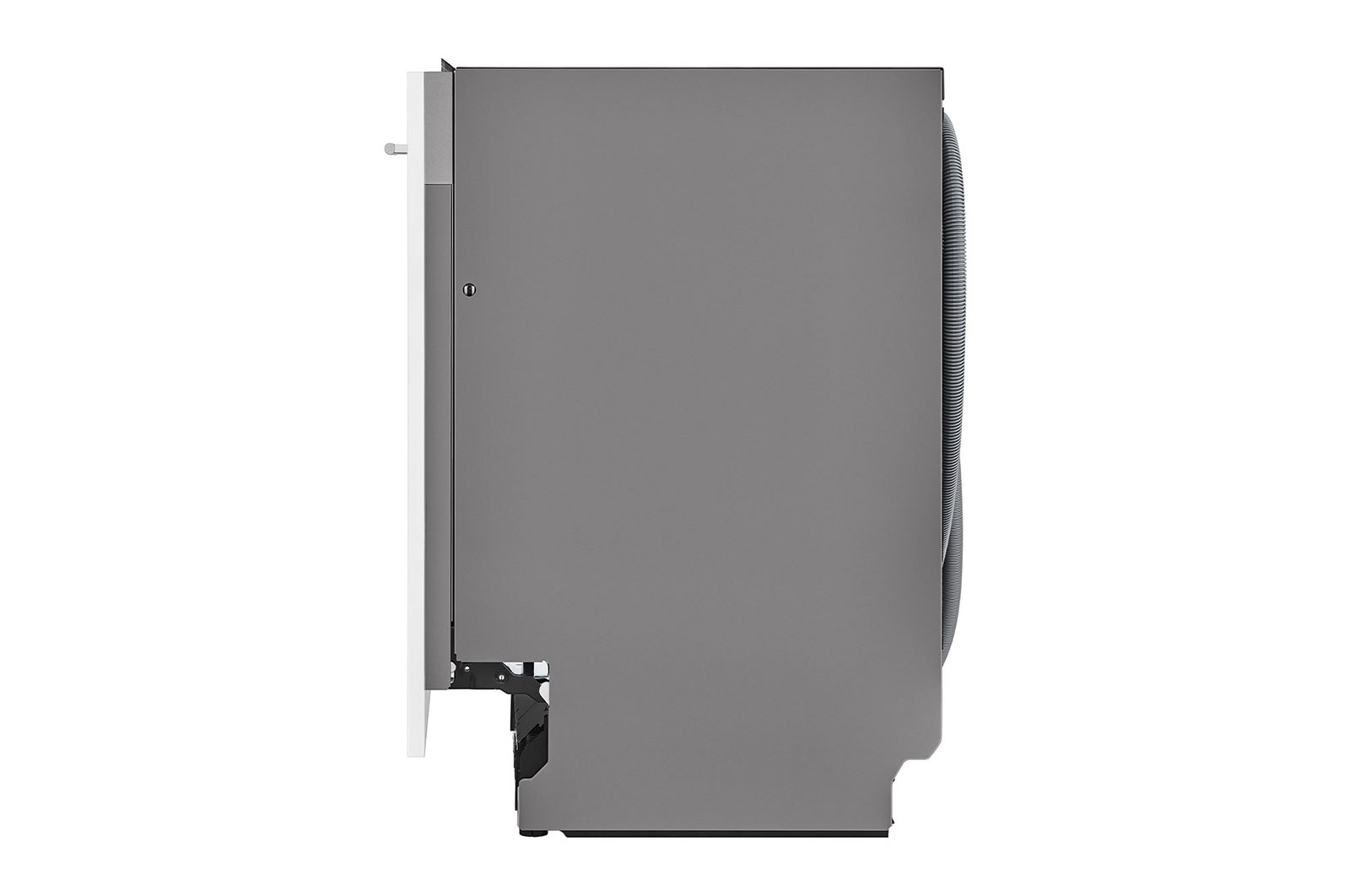 LG Built-in Dishwasher, 14 Placement Settings, TrueSteam™, The side view of a dishwasher with the door closed., DBC425TS