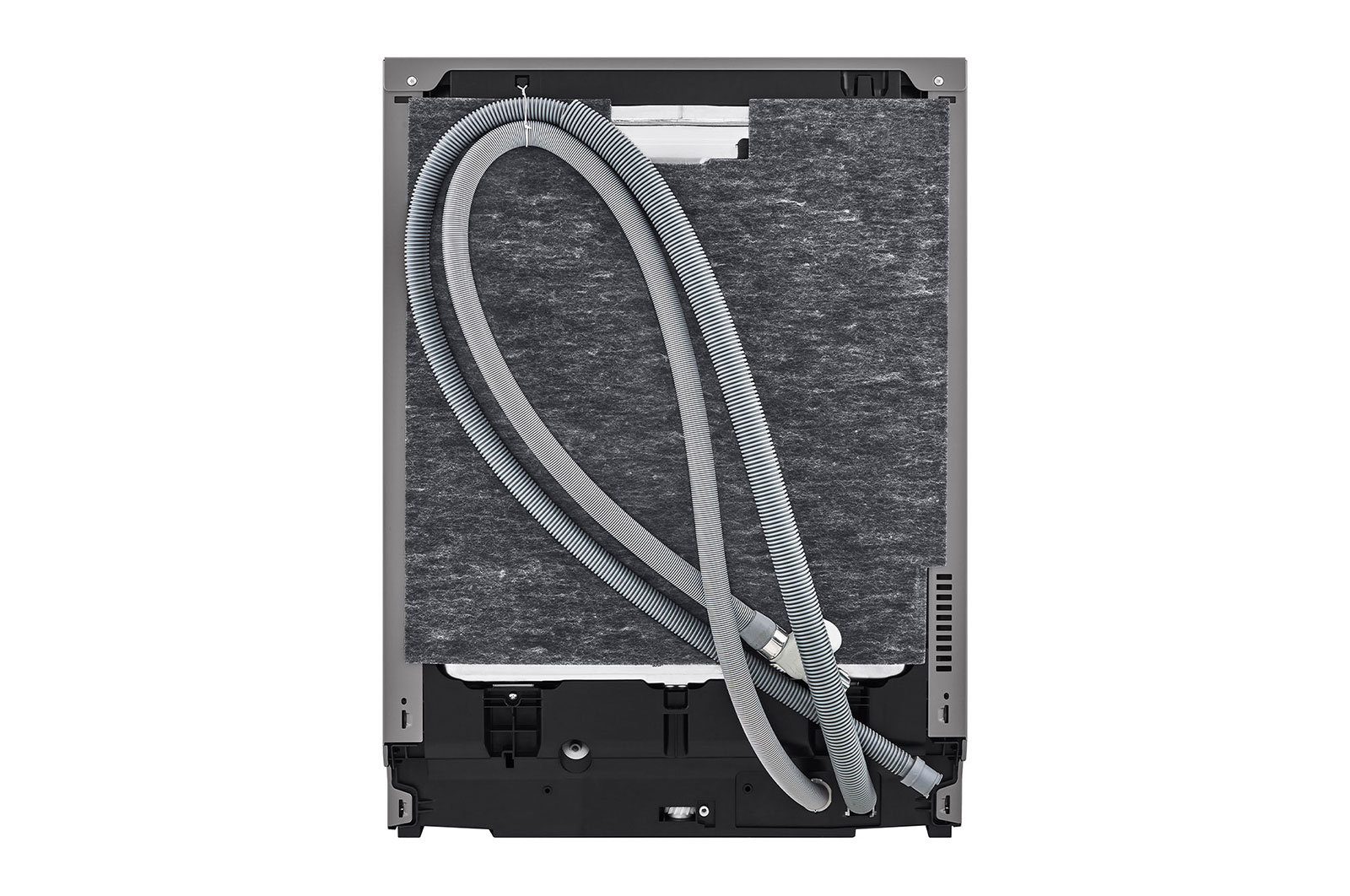 LG Built-in Dishwasher, 14 Placement Settings, TrueSteam™, The back view of dishwasher., DBC425TS