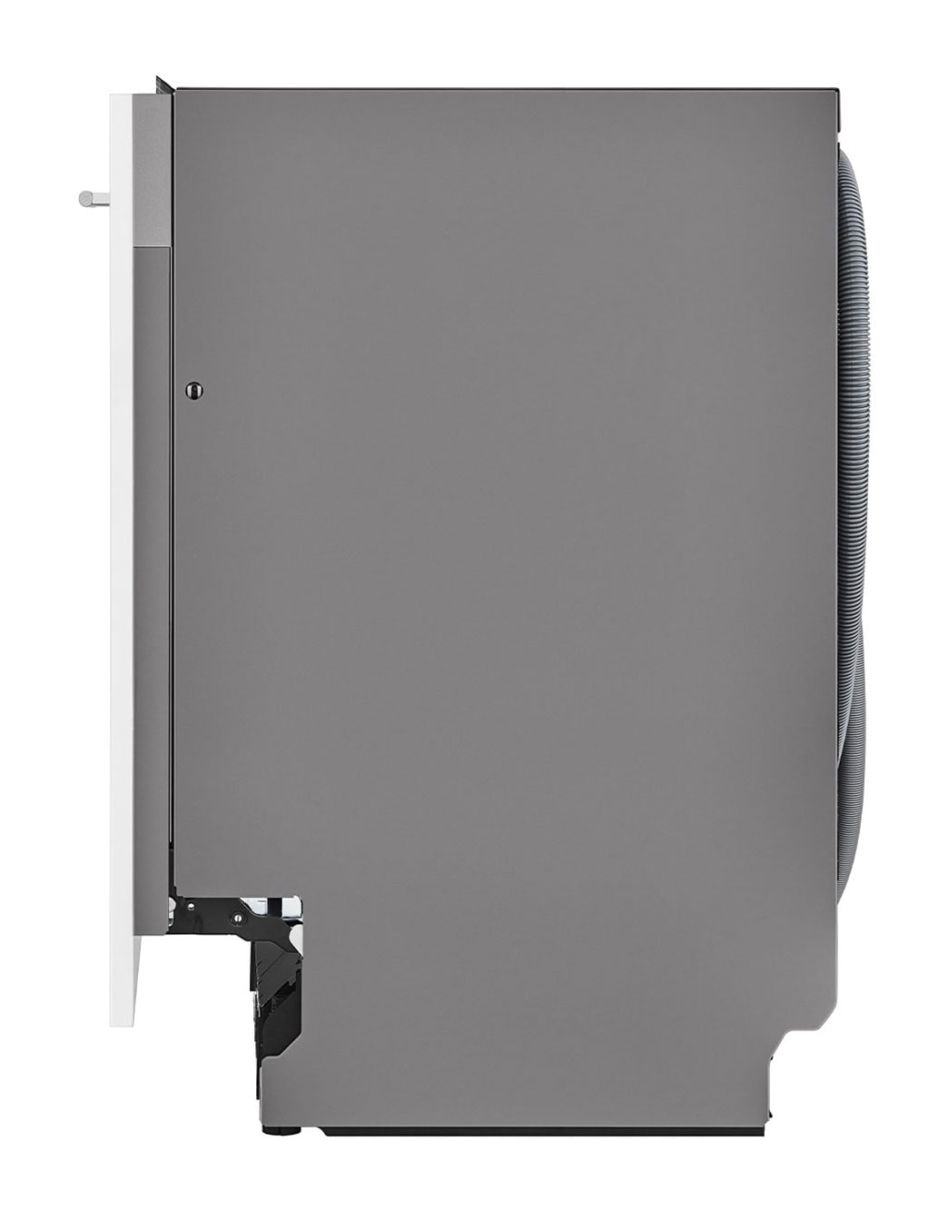 LG Built-in Dishwasher, 14 Placement Settings, TrueSteam™, The side view of a dishwasher with the door closed., DBC425TS