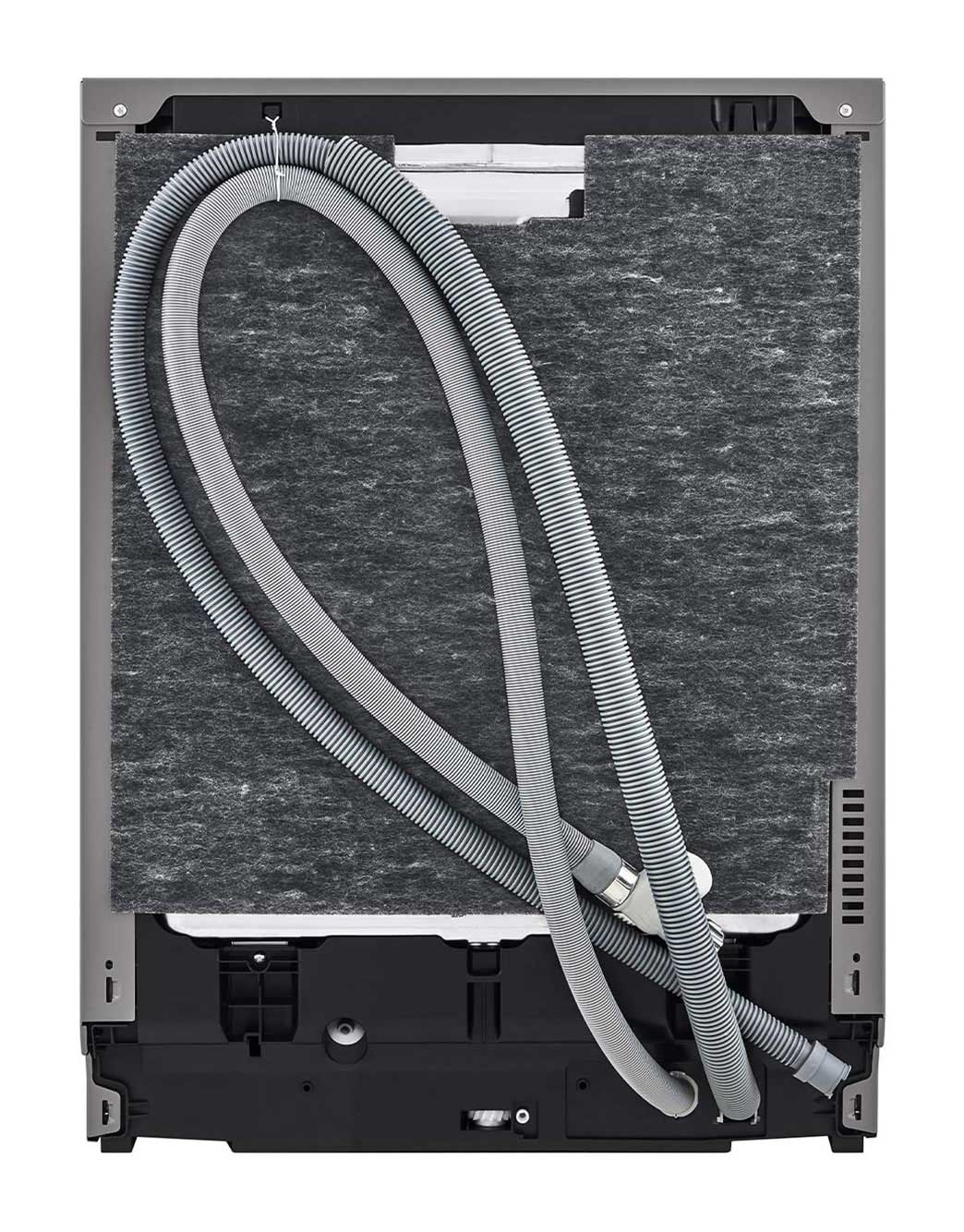 LG Built-in Dishwasher, 14 Placement Settings, TrueSteam™, The back view of dishwasher., DBC425TS