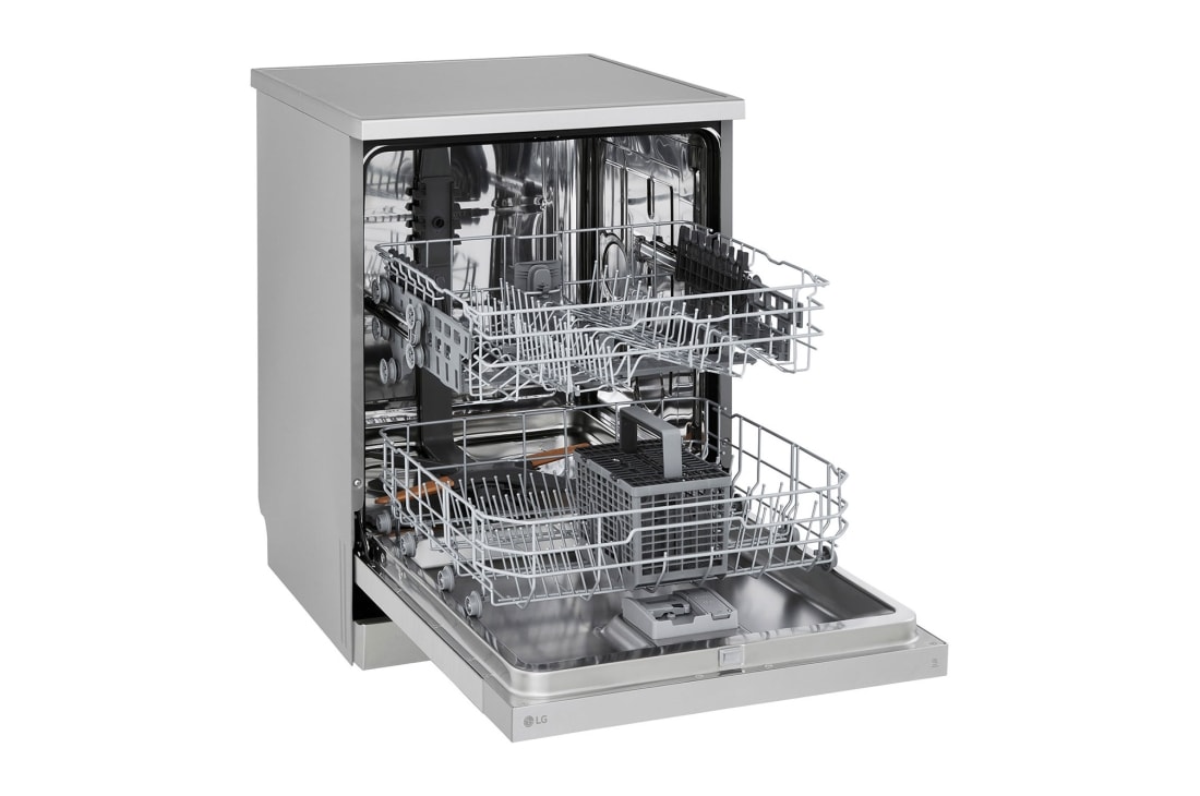 LG  LG QuadWash™ Dishwasher, Inverter Direct Drive, left perspective view, DFC612FV, thumbnail 6