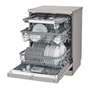 LG New QuadWash Steam Dishwasher, Inverter Direct Drive, Easy Rack plus, Platinum Silver Color, DFC435FP, thumbnail 8