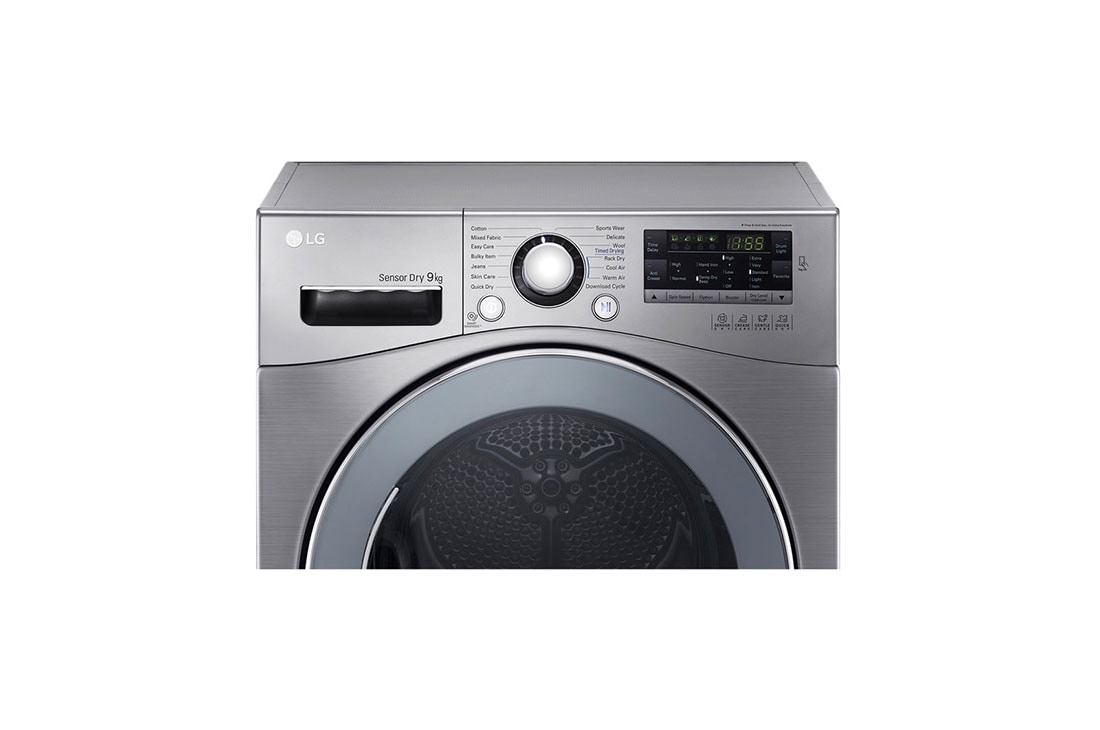 LG Dryer, 9 Kg, Sensor Dry, Inverter Technology, NFC, RC9066C3F, thumbnail 5