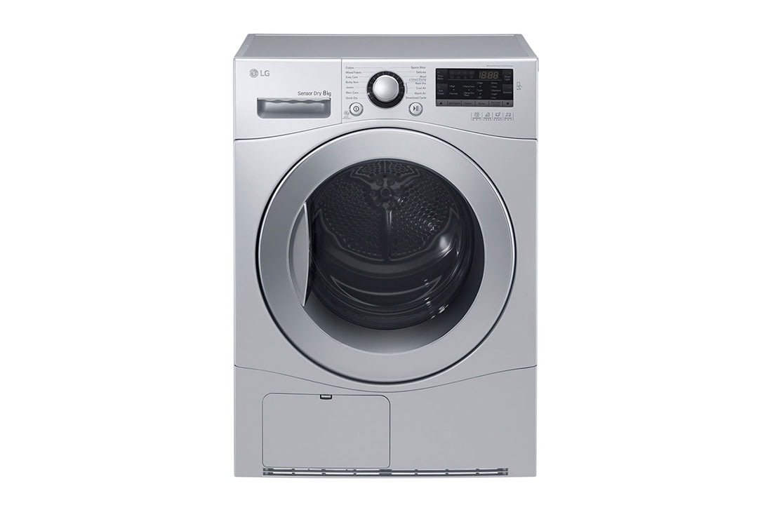 LG Dryer, 8Kg, Sensor Dry, Inverter Technology, RC8066CF