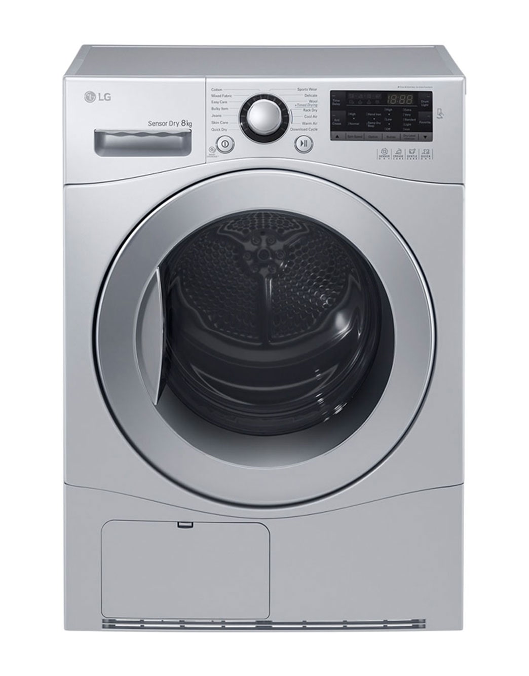 LG Dryer, 8Kg, Sensor Dry, Inverter Technology, RC8066CF