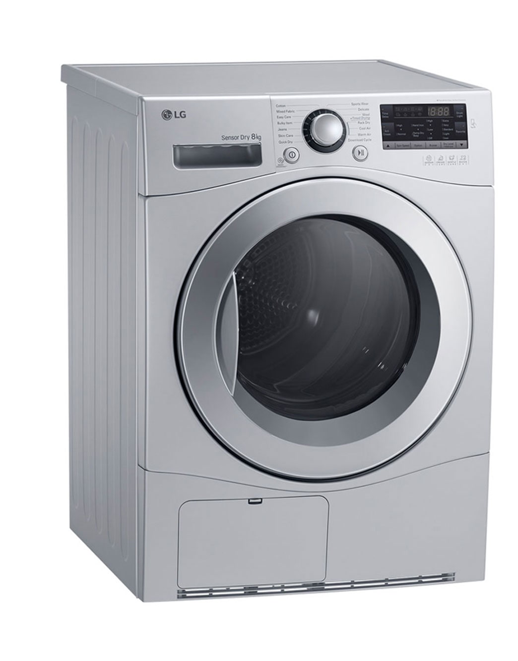 LG Dryer, 8Kg, Sensor Dry, Inverter Technology, RC8066CF