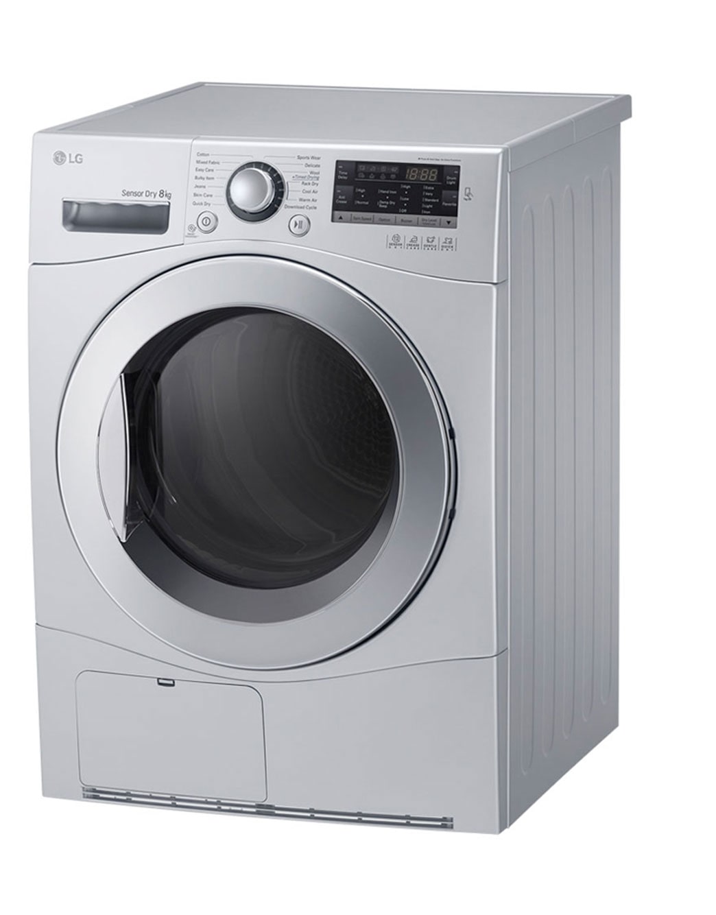 LG Dryer, 8Kg, Sensor Dry, Inverter Technology, RC8066CF