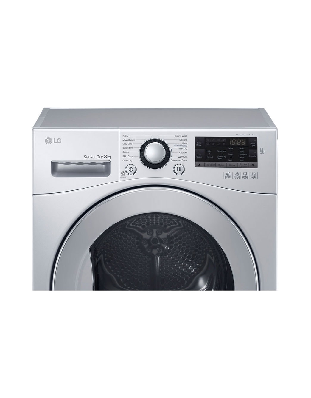 LG Dryer, 8Kg, Sensor Dry, Inverter Technology, RC8066CF