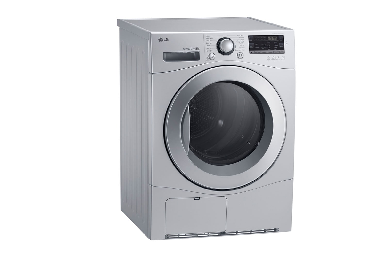 LG Dryer, 8Kg, Sensor Dry, Inverter Technology, RC8066CF