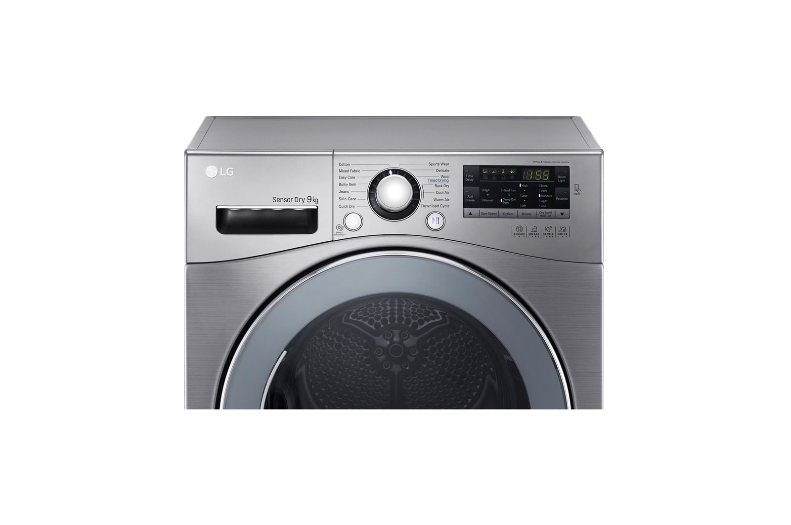 LG Dryer, 9 Kg, Sensor Dry, Inverter Technology, NFC LG UAE