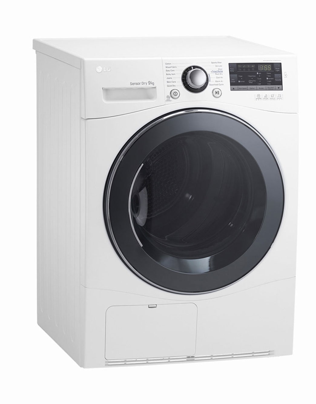 LG Dryer, 9 Kg, Sensor Dry, Inverter Technology, NFC, RC9066A3F