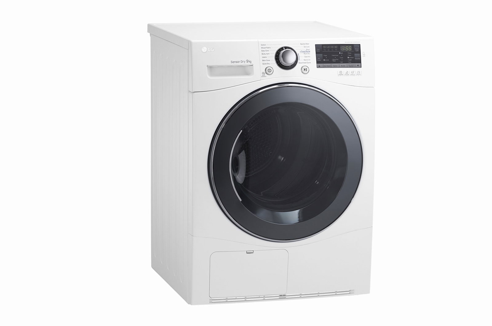 LG Dryer, 9 Kg, Sensor Dry, Inverter Technology, NFC, RC9066A3F