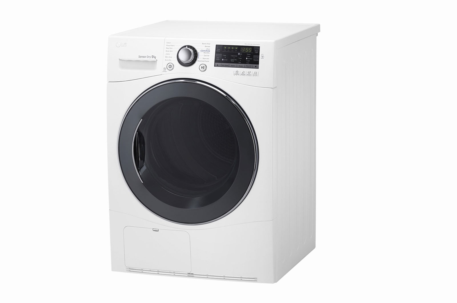 LG Dryer, 9 Kg, Sensor Dry, Inverter Technology, NFC, RC9066A3F
