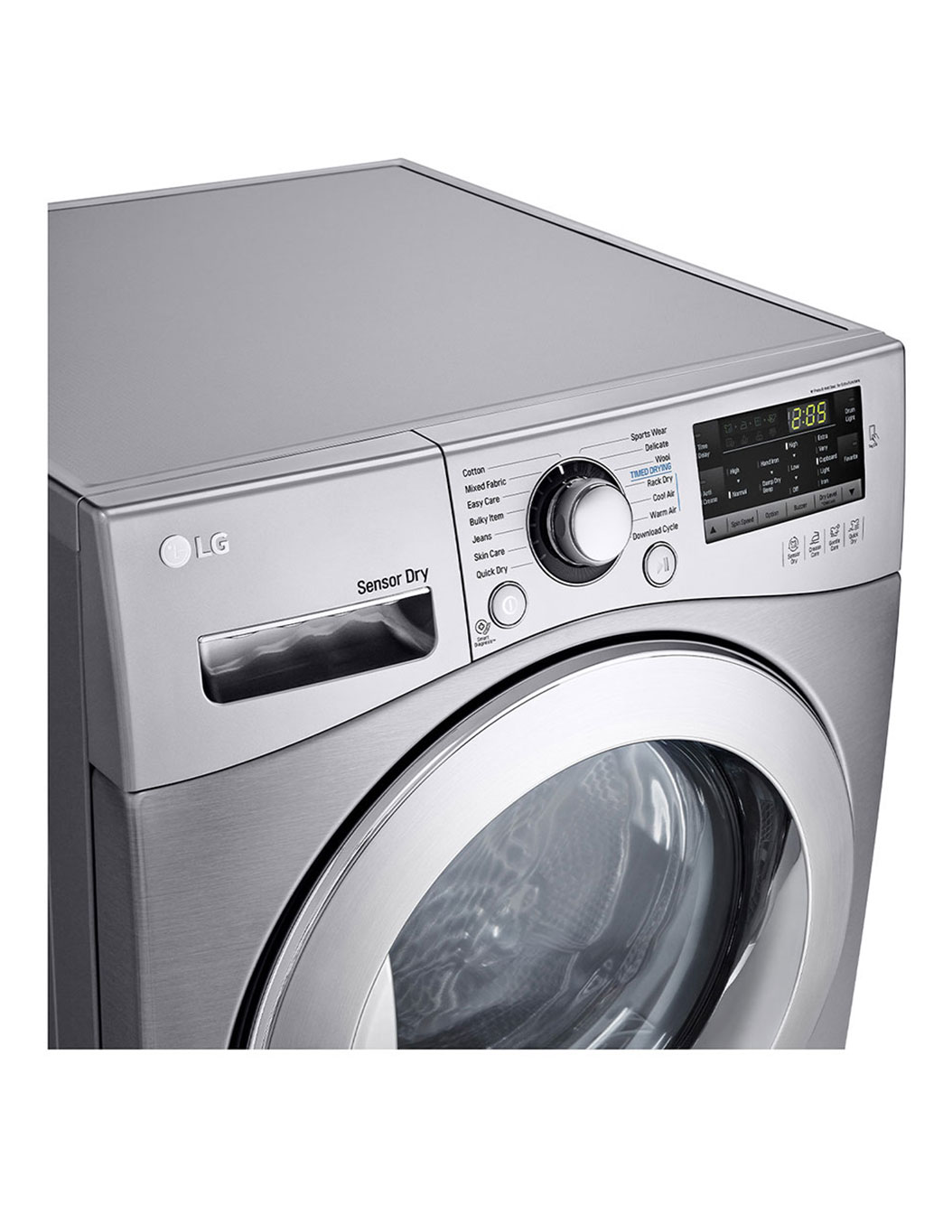LG Dryer, Condensing Type, 9 Kg, Sensor Dry, Smart Diagnosis™, RC9066G2F