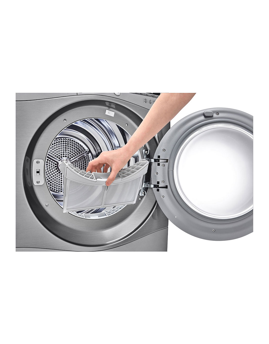 LG Dryer, Condensing Type, 9 Kg, Sensor Dry, Smart Diagnosis™, RC9066G2F