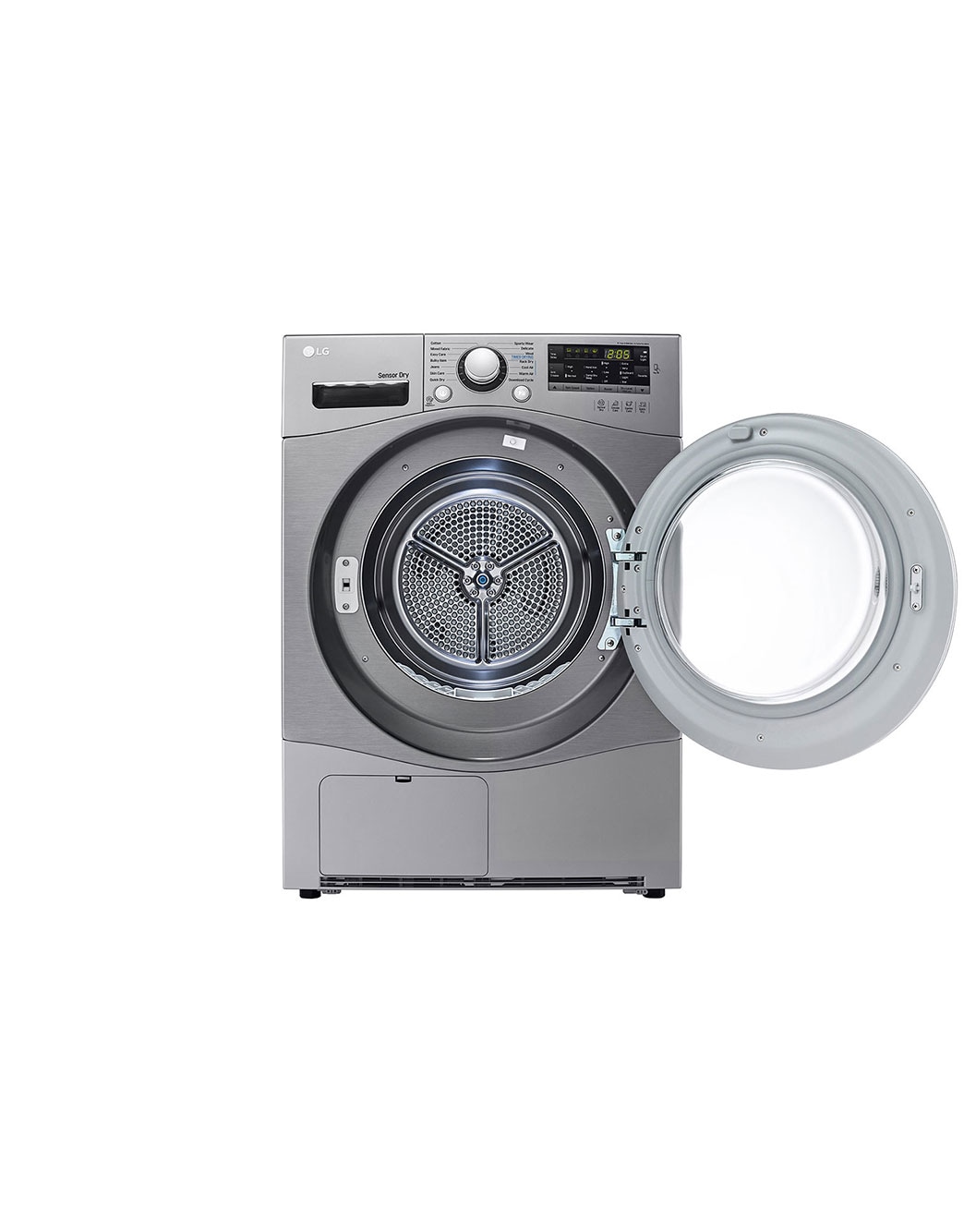 LG Dryer, Condensing Type,  8 Kg, Sensor Dry, Smart Diagnosis™, RC8066G2F