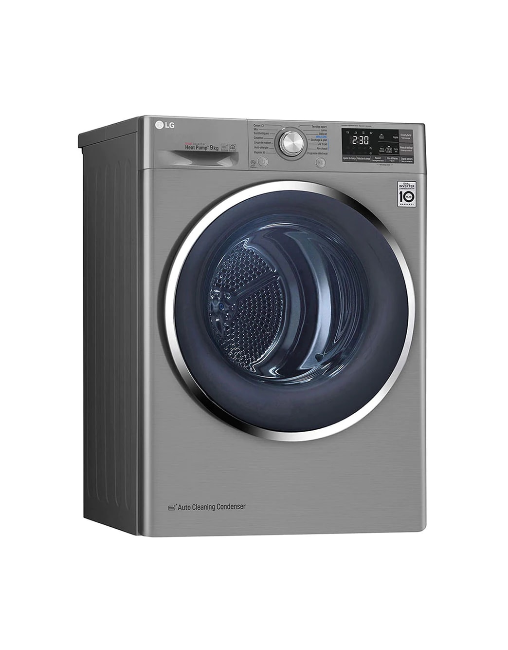 LG Clothes Dryer 9kg, Dual Inverter, Silver LG UAE